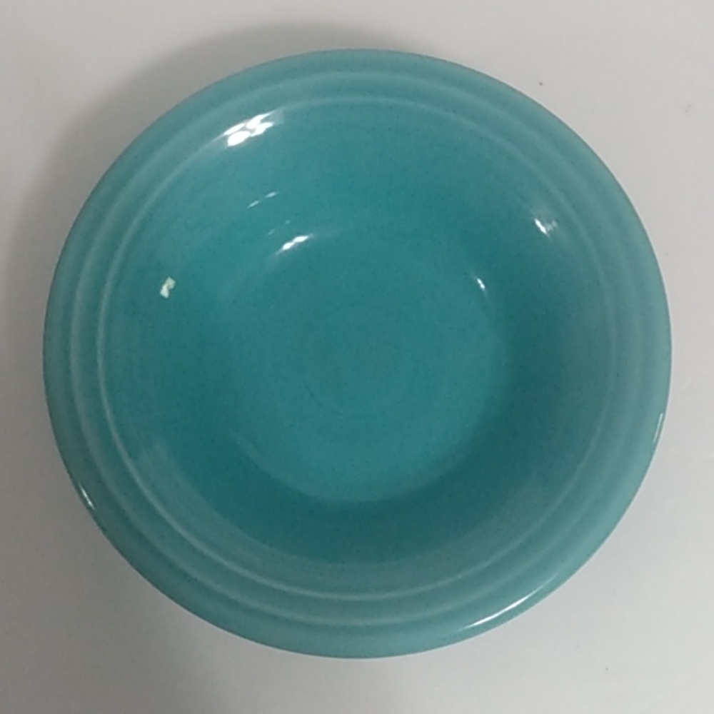 Vintage Homer Laughlin Fiesta Ware 6 1/2" Turquoise Cereal Bowl